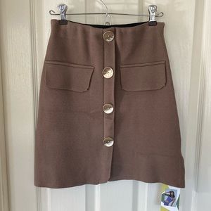 Halara Skirt Medium Cocoa Brown